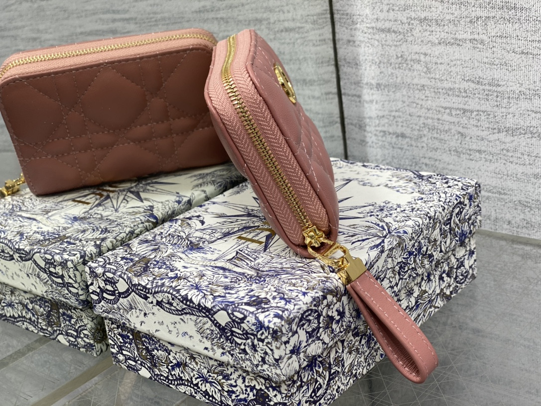 Lady D*0r Voyageur Small Coin Purse CARD HOLDER