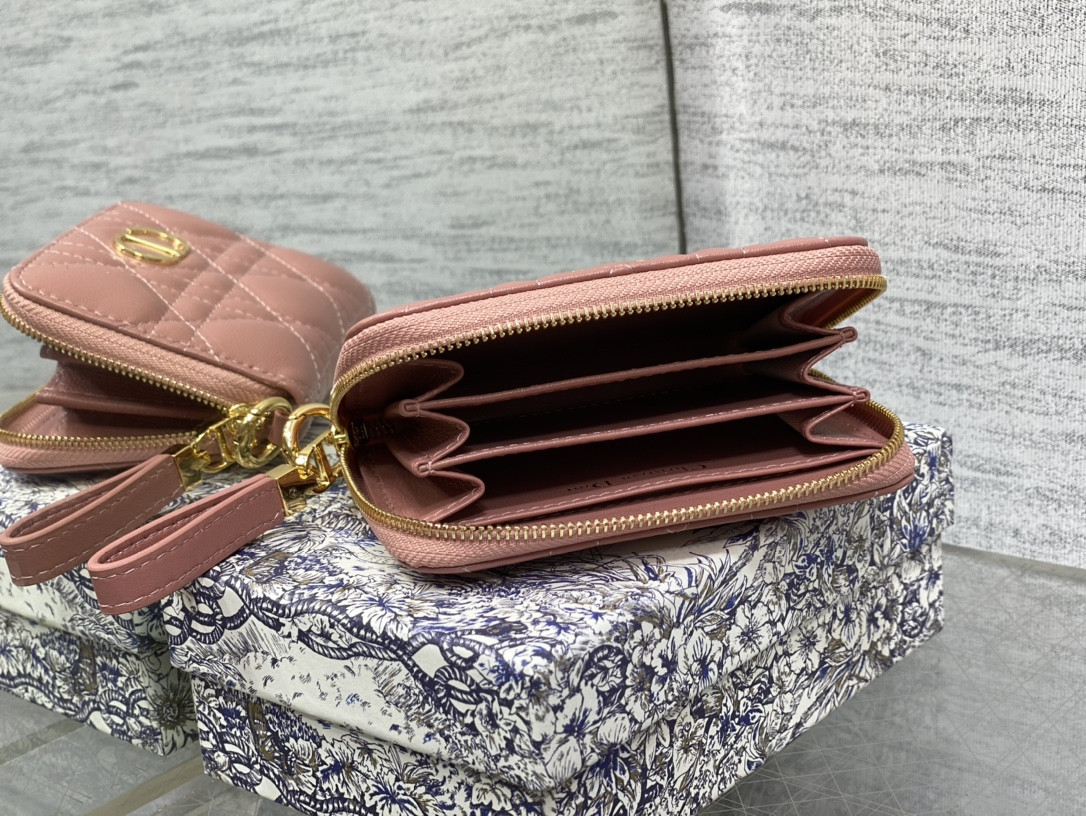 Lady D*0r Voyageur Small Coin Purse CARD HOLDER