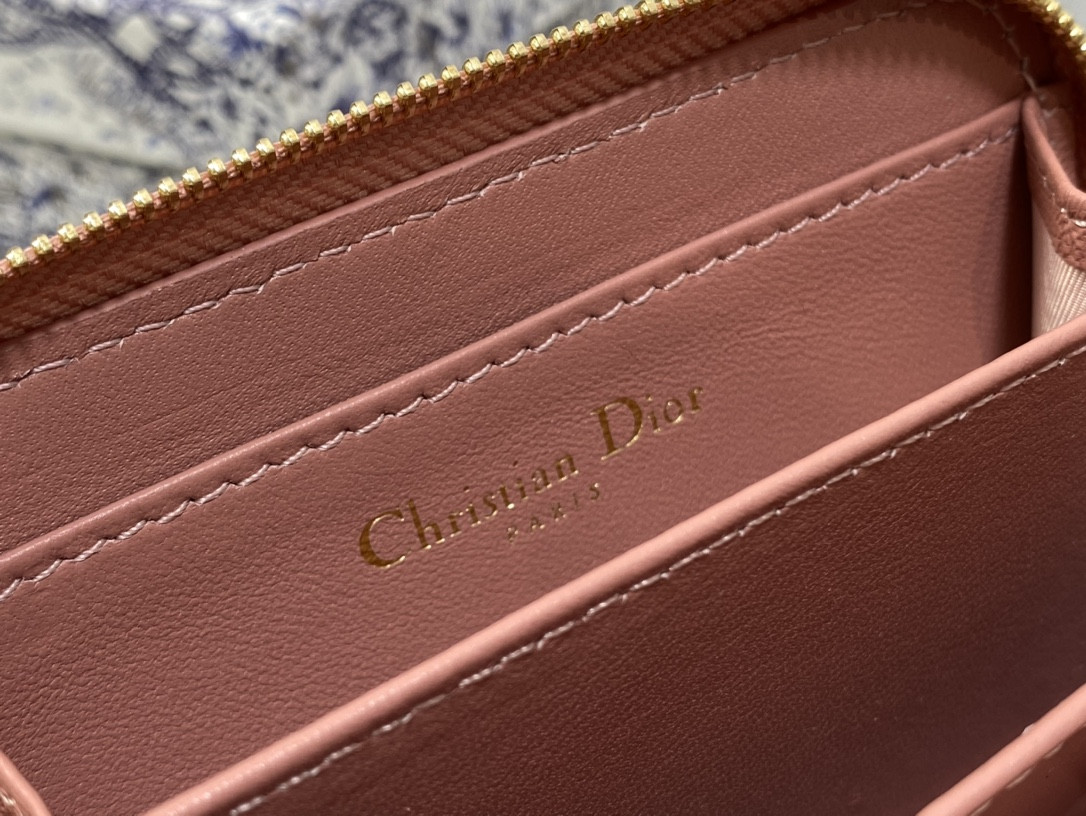 Lady D*0r Voyageur Small Coin Purse CARD HOLDER