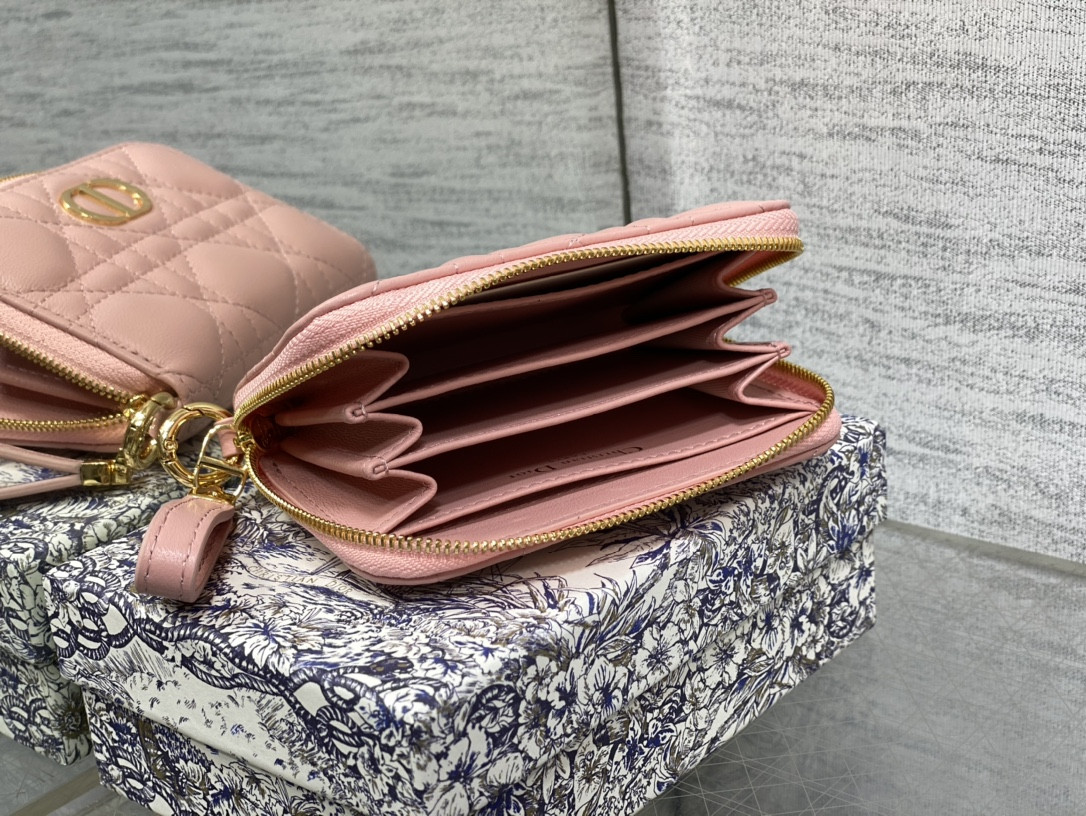 Lady D*0r Voyageur Small Coin Purse CARD HOLDER