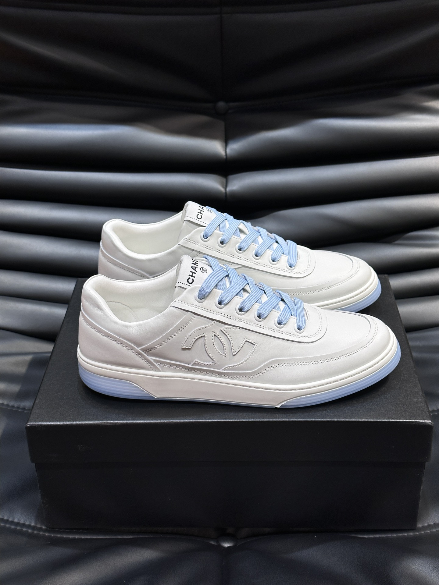 UA Ch*el SNEAKER Calfskin