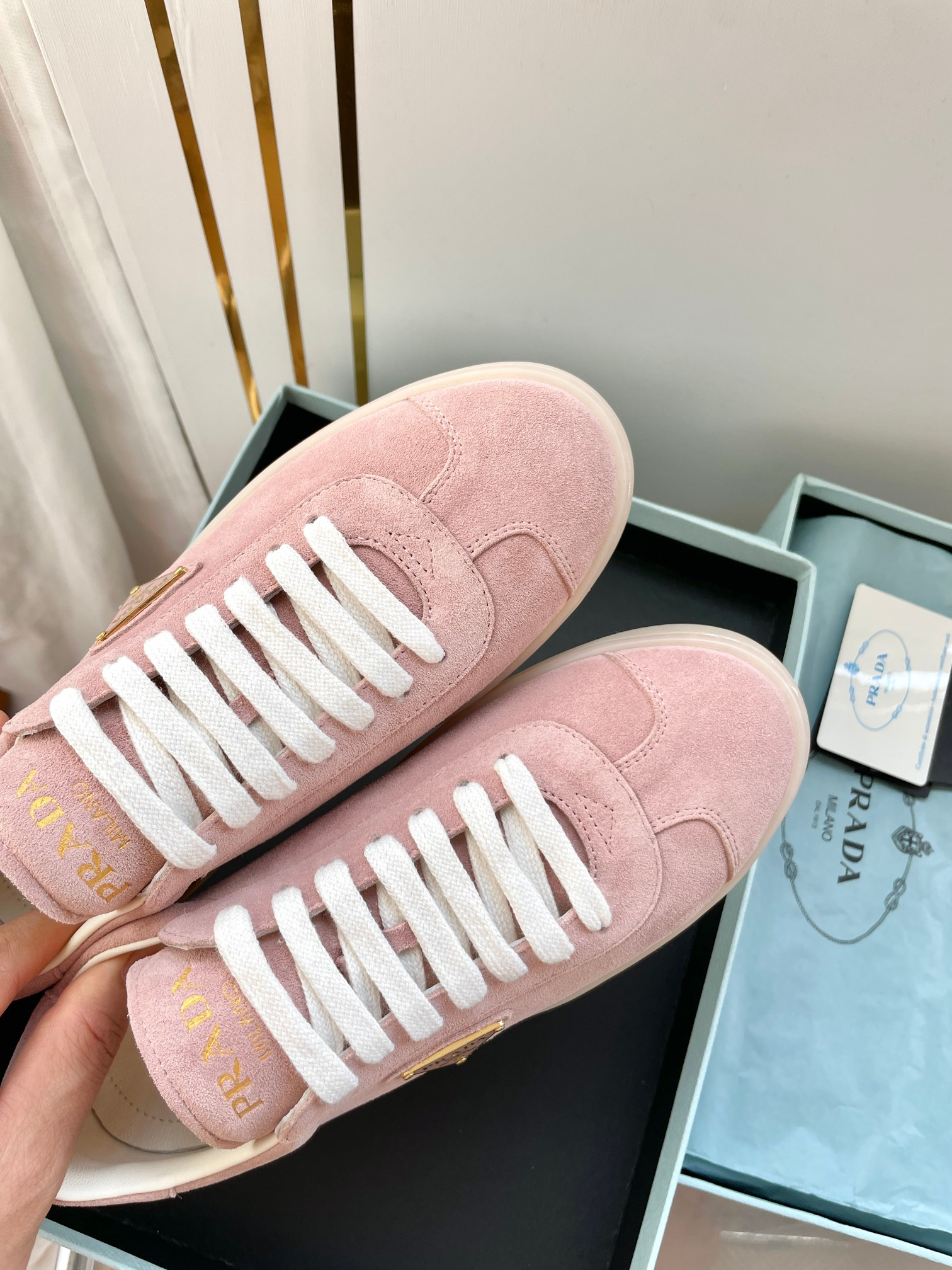 UA Pra*a Downtown nappa leather sneakers