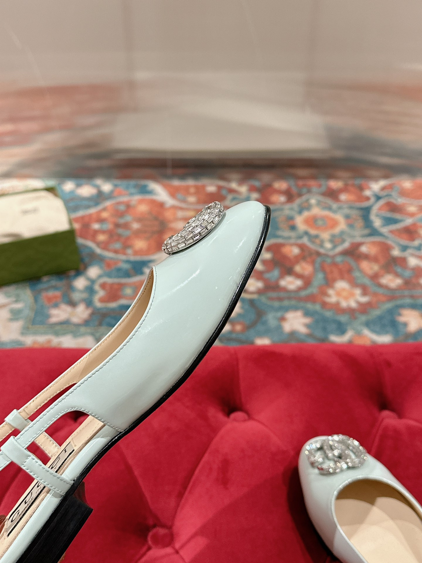 UA G*u*i BALLERINA WITH DOUBLE G