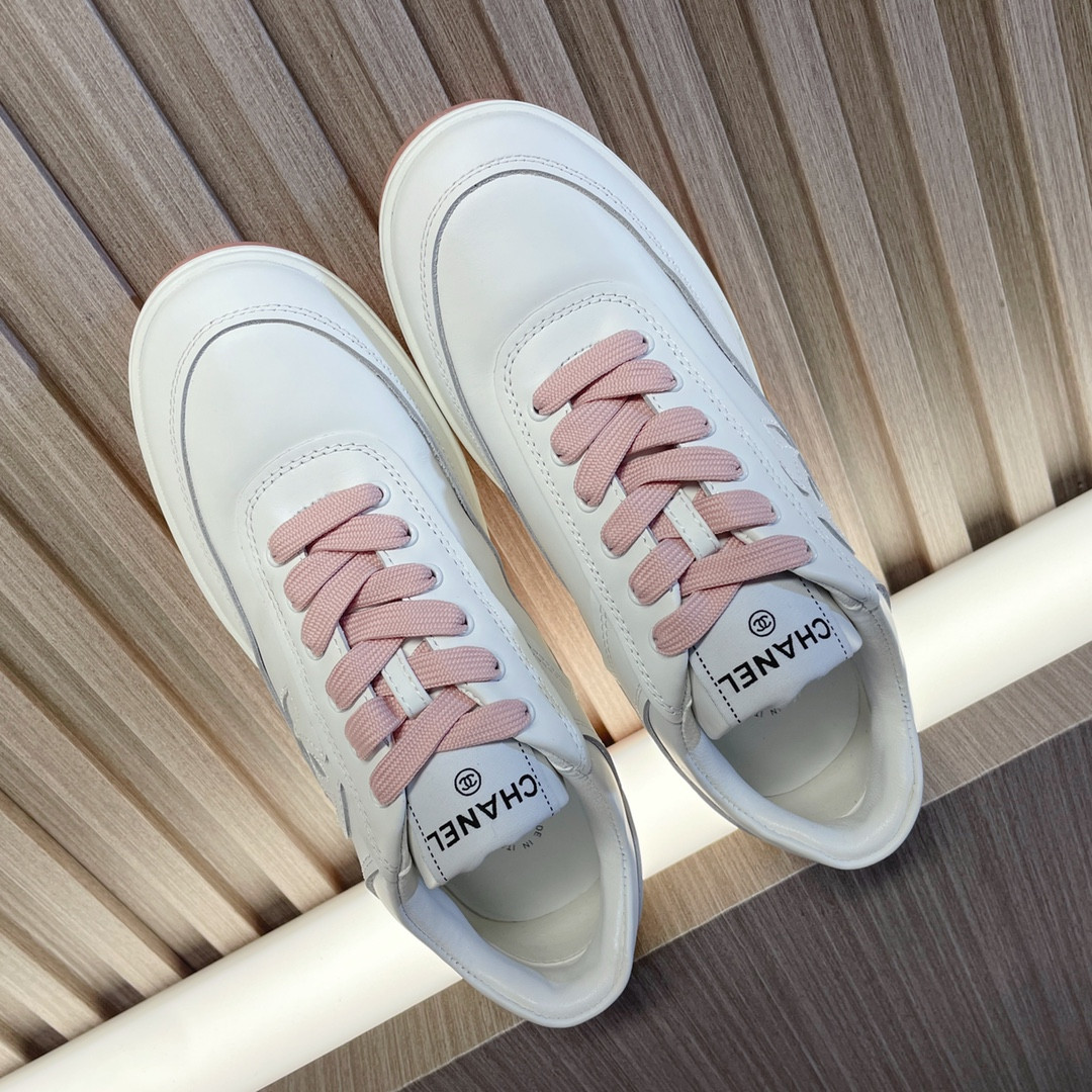 UA Ch*el SNEAKERS calfskin