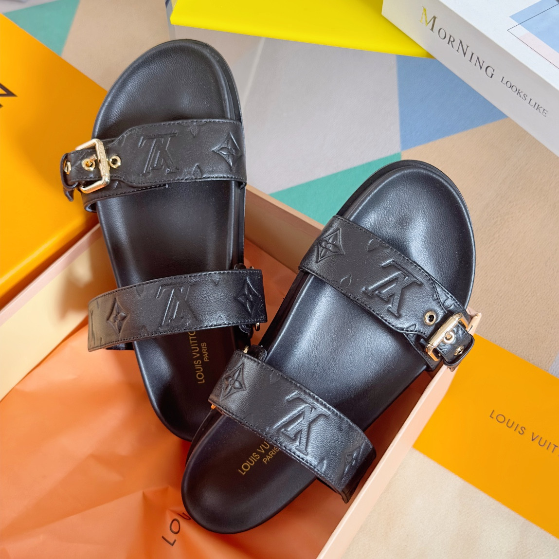 LV Bom Dia Flat Comfort Mule