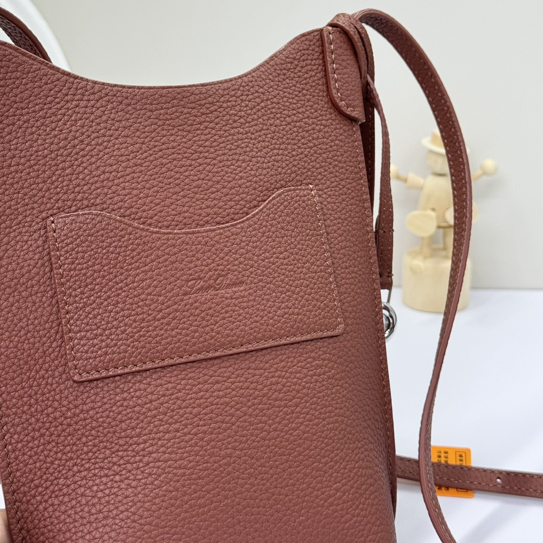 L**o p*ana Mini Bale Bag Calfskin 20x15x4cm