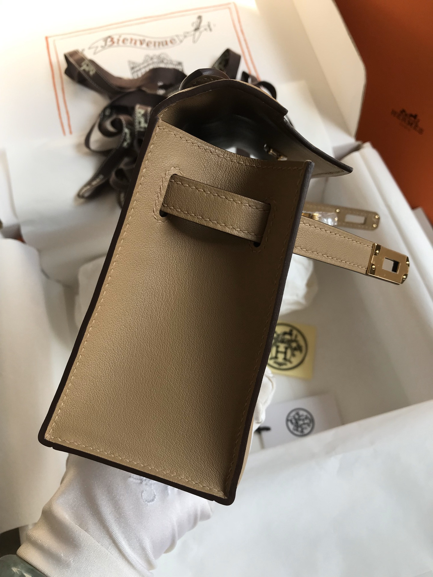 Hermès Kelly Mini Swift 22 22×7×13CM