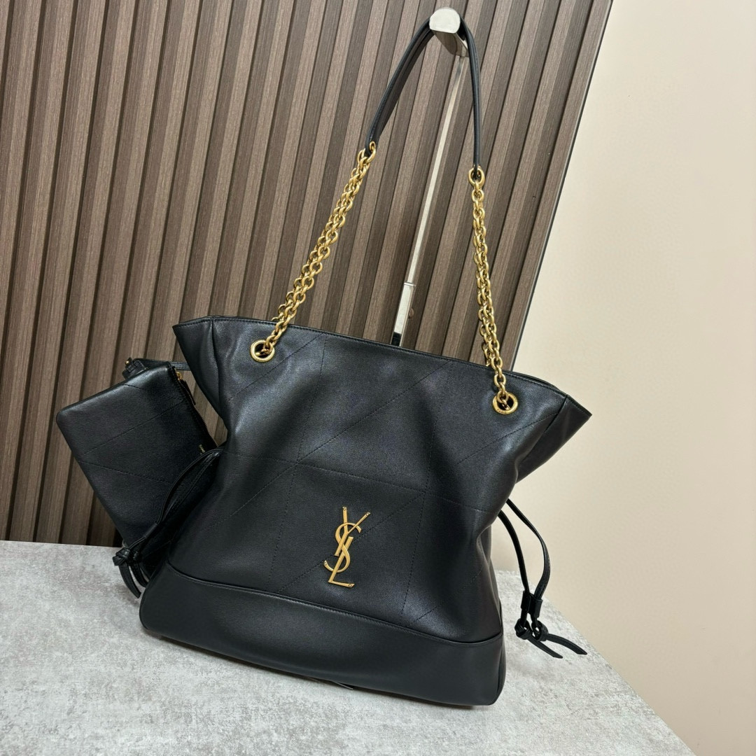 Y*L JAMIE 4.3 LARGE POCHON in lambskin 27x34x3cm