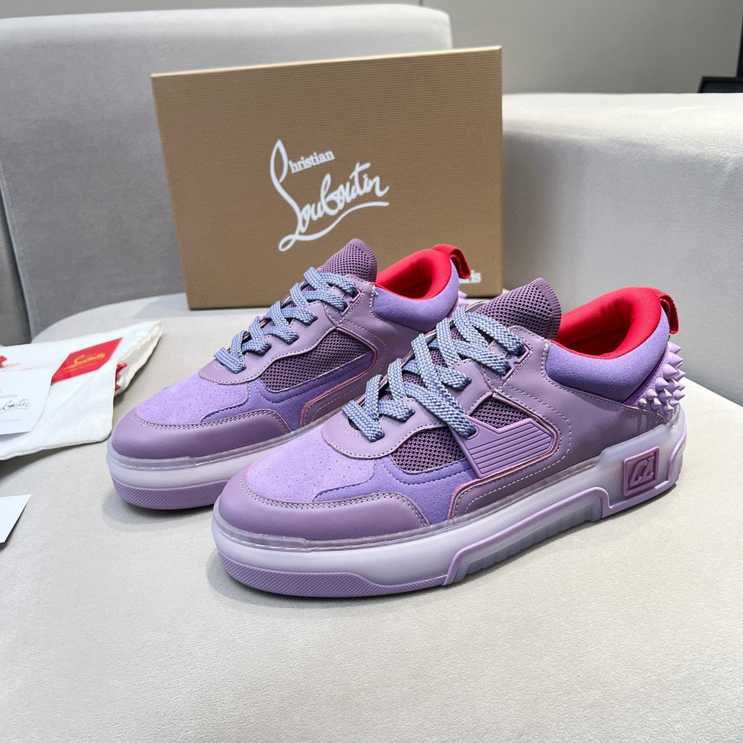 UA Ch**an Louboutin 2024 [New]ASTROLOUBI Unisex Thick-Soled Sneakers