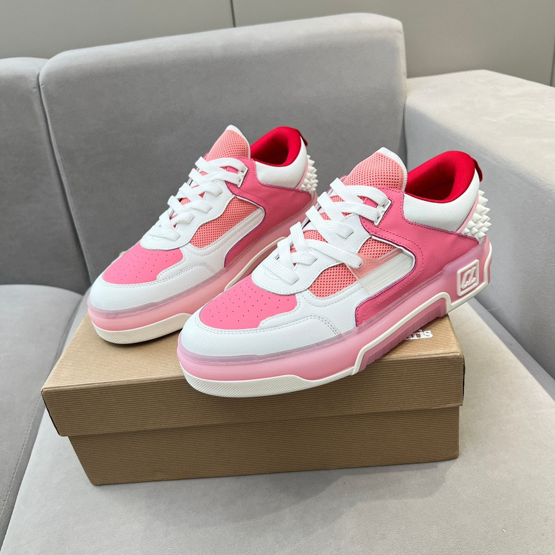 UA Ch**an Louboutin 2024 [New]ASTROLOUBI Unisex Thick-Soled Sneakers