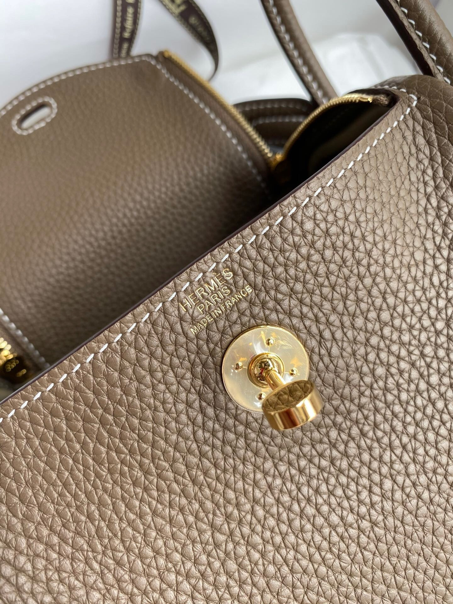 H**mes Mini lindy 19cm