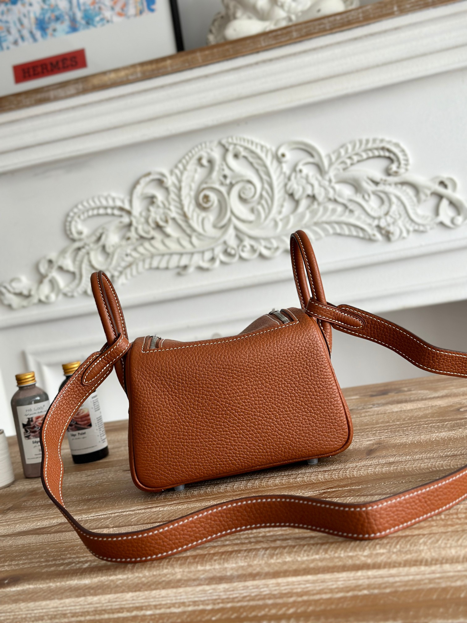 H**mes Mini lindy 19cm