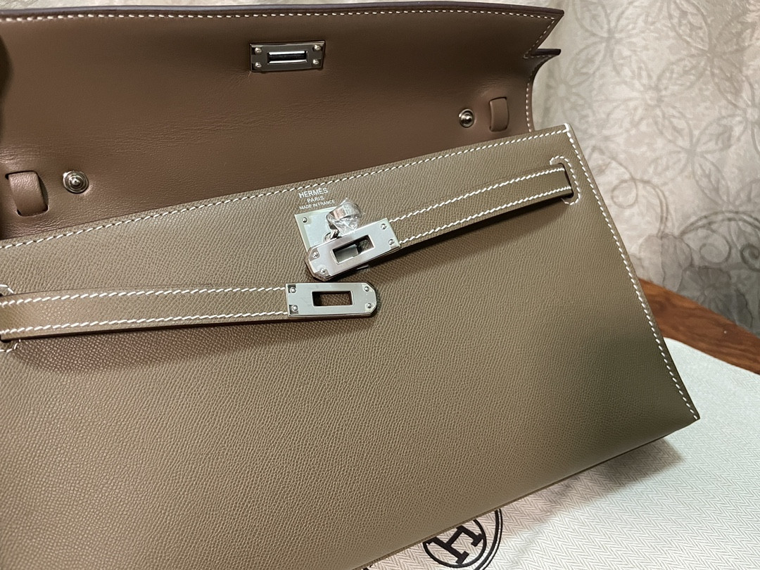 Hermès Kelly Elan Epsom16x27.8x4cm