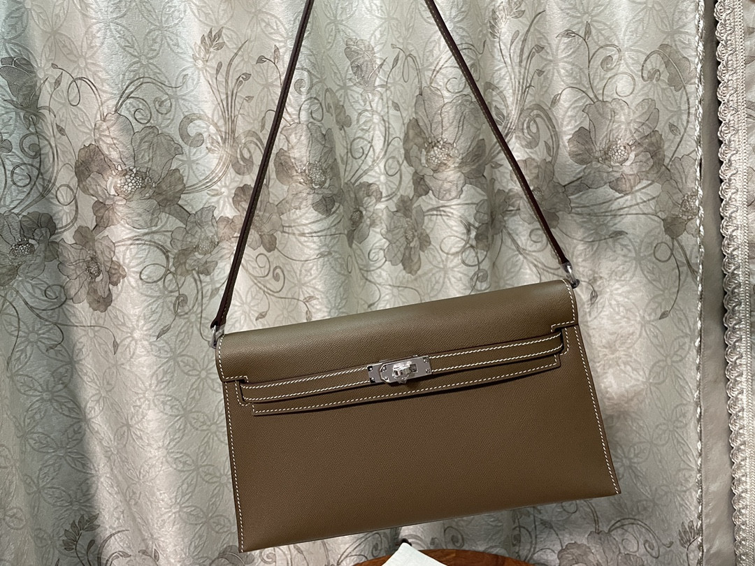 Hermès Kelly Elan Epsom16x27.8x4cm