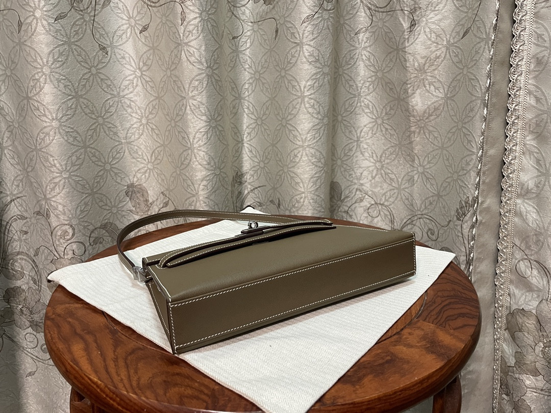 Hermès Kelly Elan Epsom16x27.8x4cm