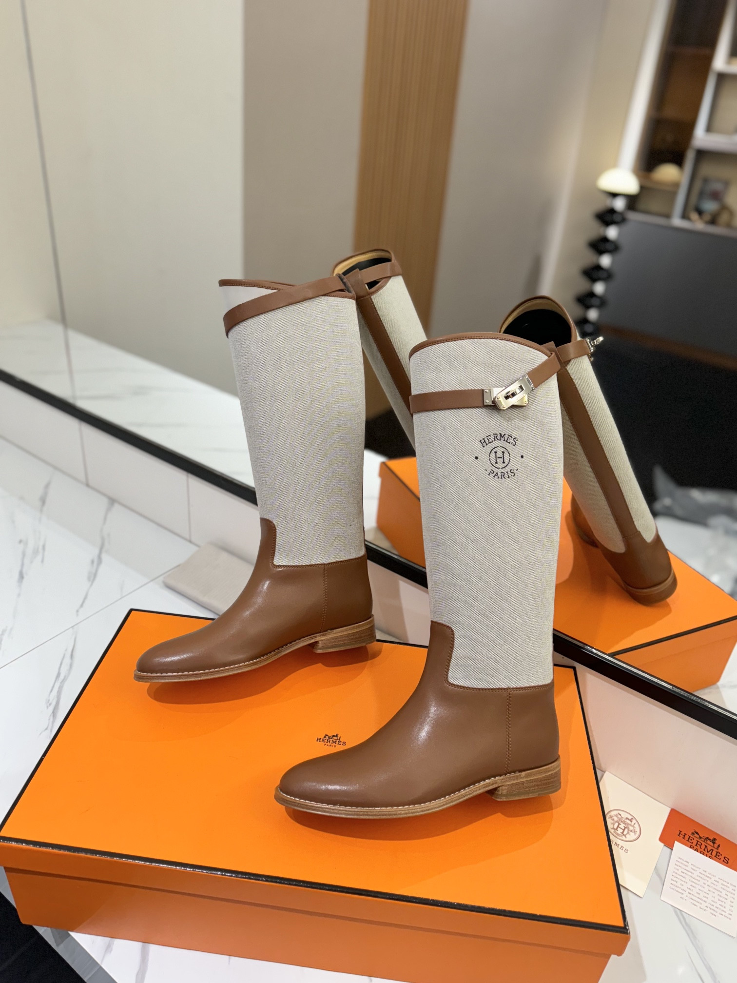 UA Hermès Jumping Boots