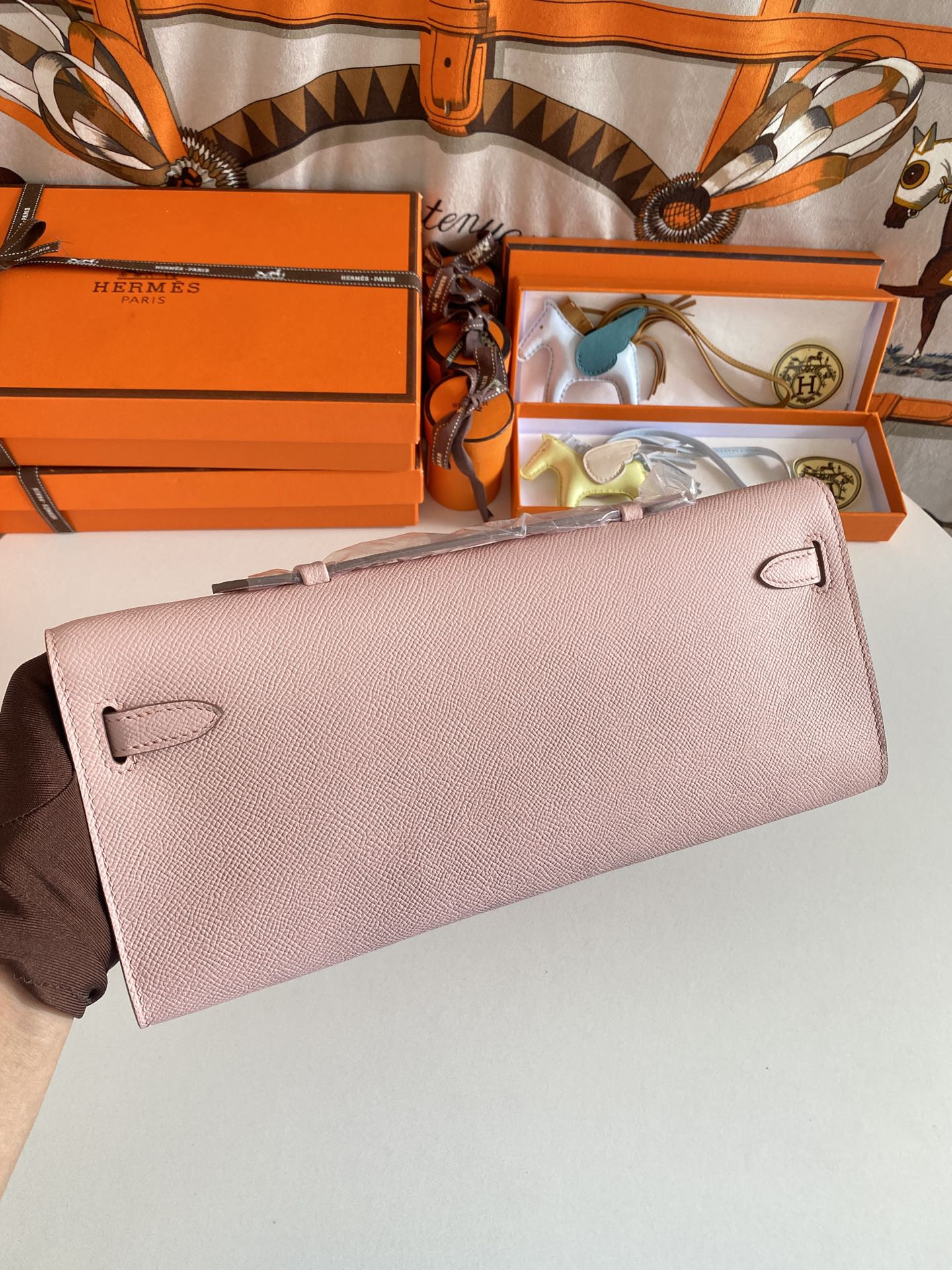 H**mes Kelly Cut 31cm Epsom Leather