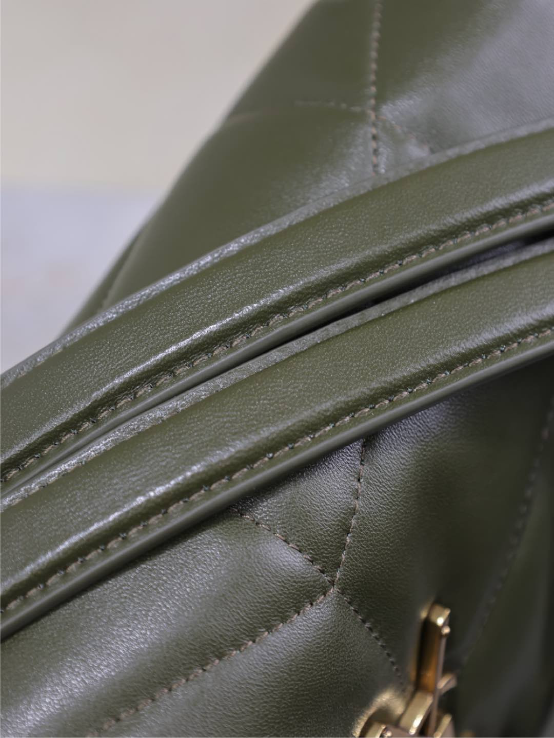 Y*L LOULOU PUFFER MEDIUM IN NAPPA LEATHER 35x23x13.5cm