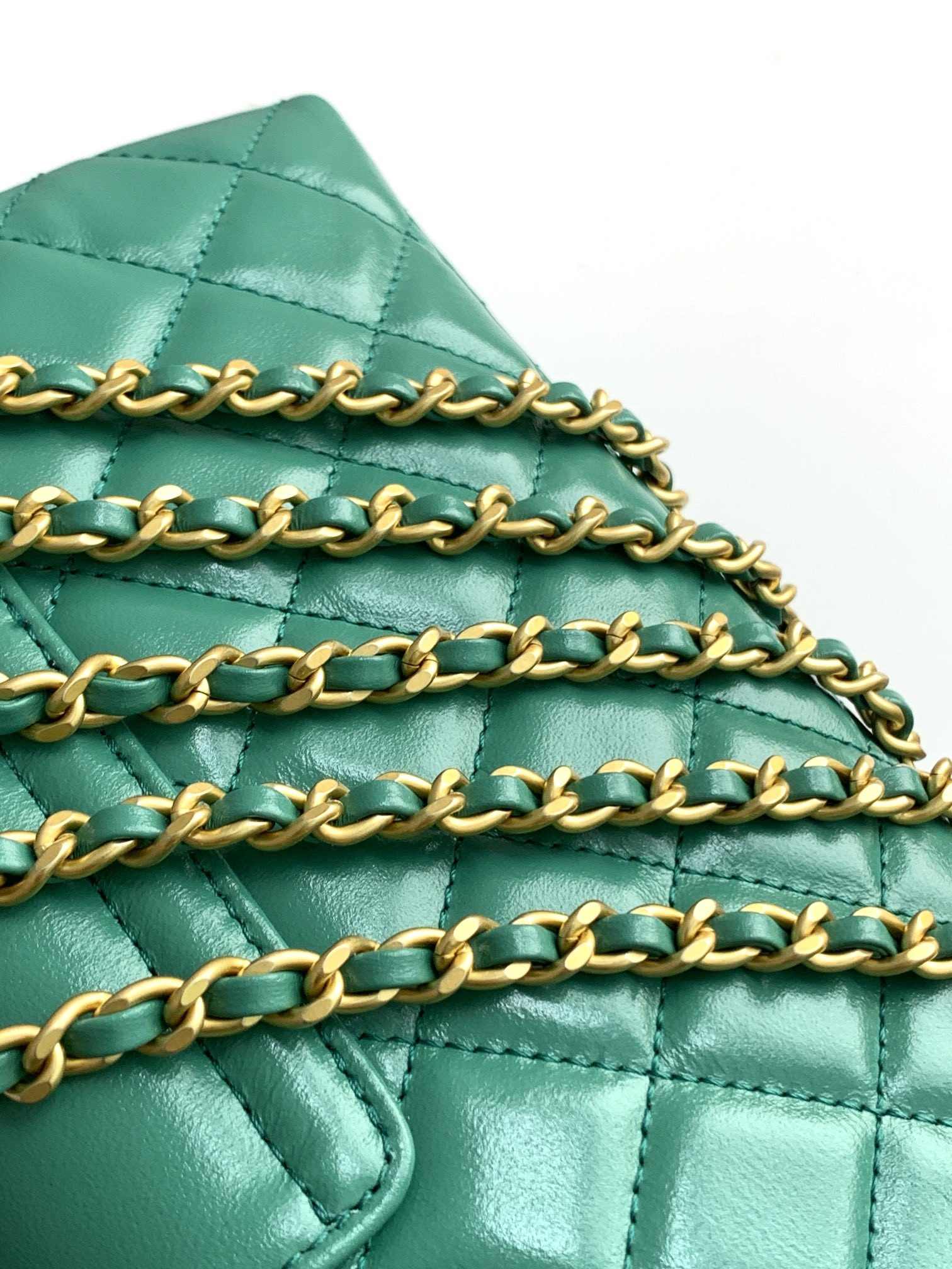 Ch*el 25C Kelly 19x13x7cm