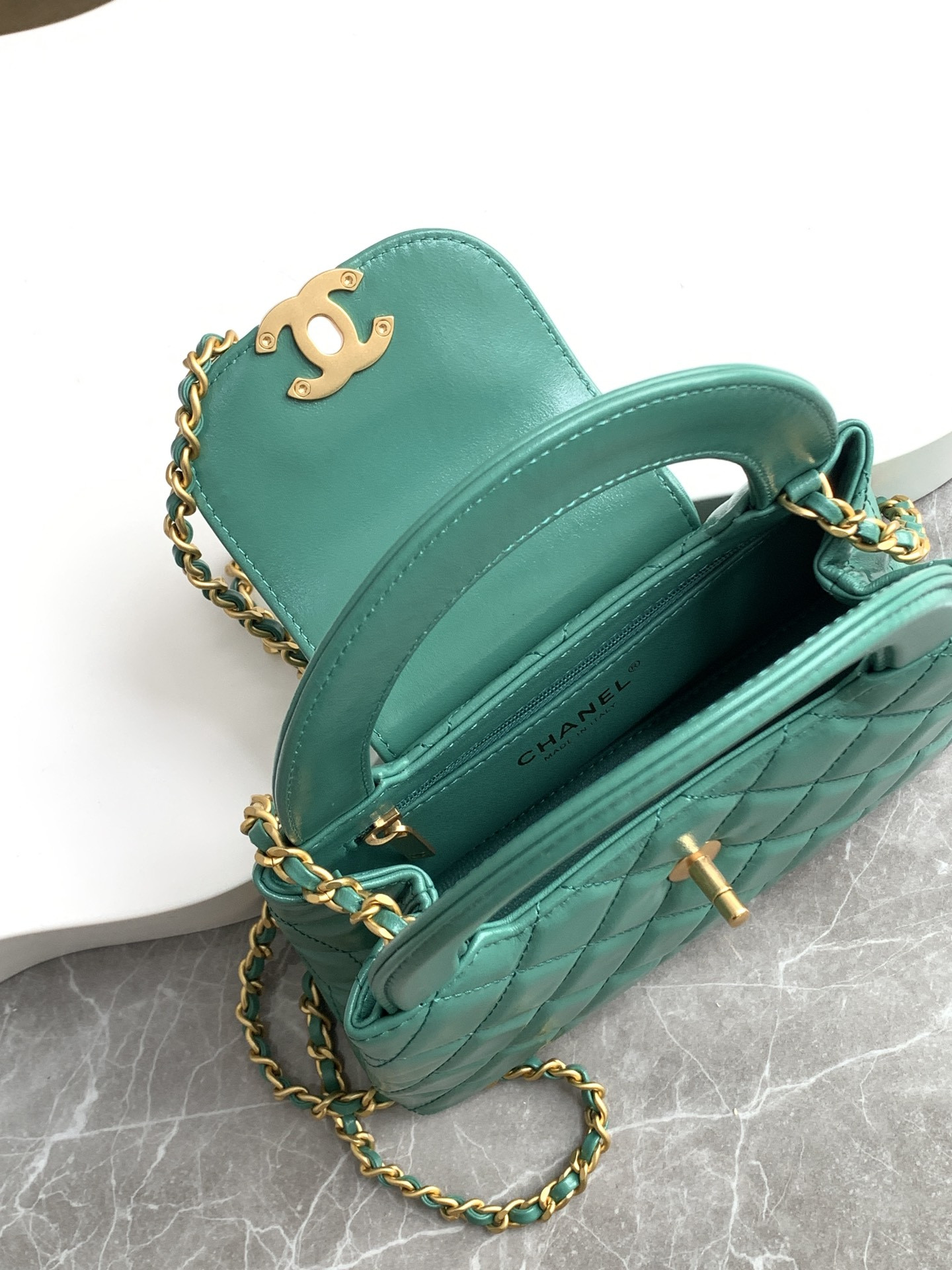 Ch*el 25C Kelly 19x13x7cm