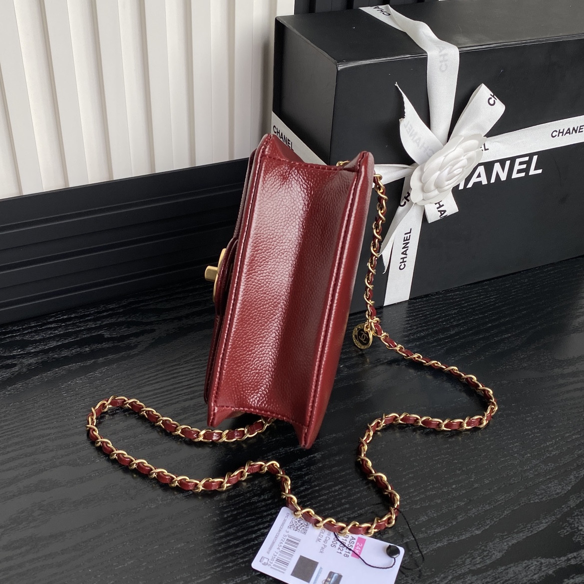 Ch*el MINI FLAP BAG 13×17.5×6cm