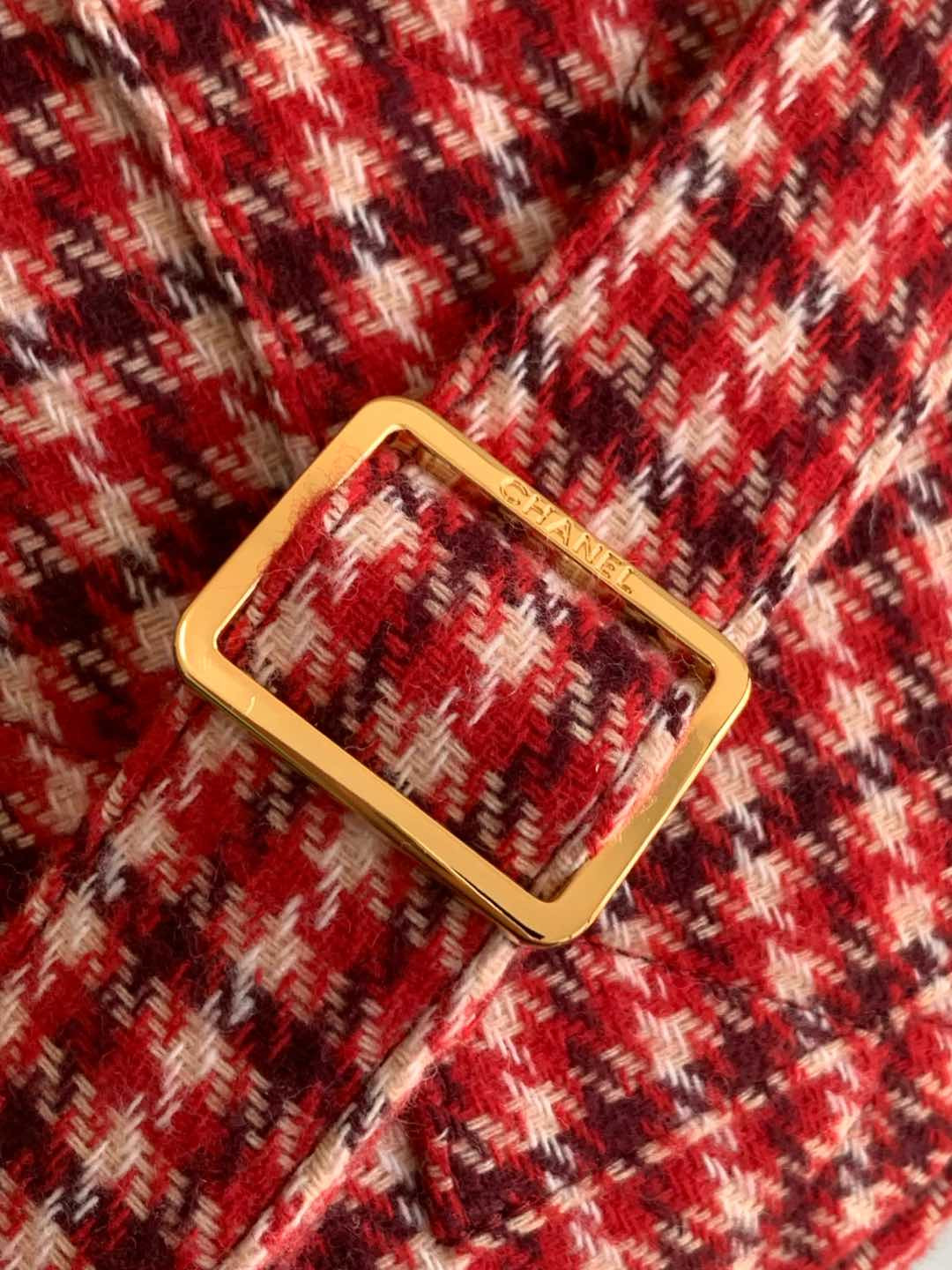 Ch*el Large Hobo Bag 18x30x8cm