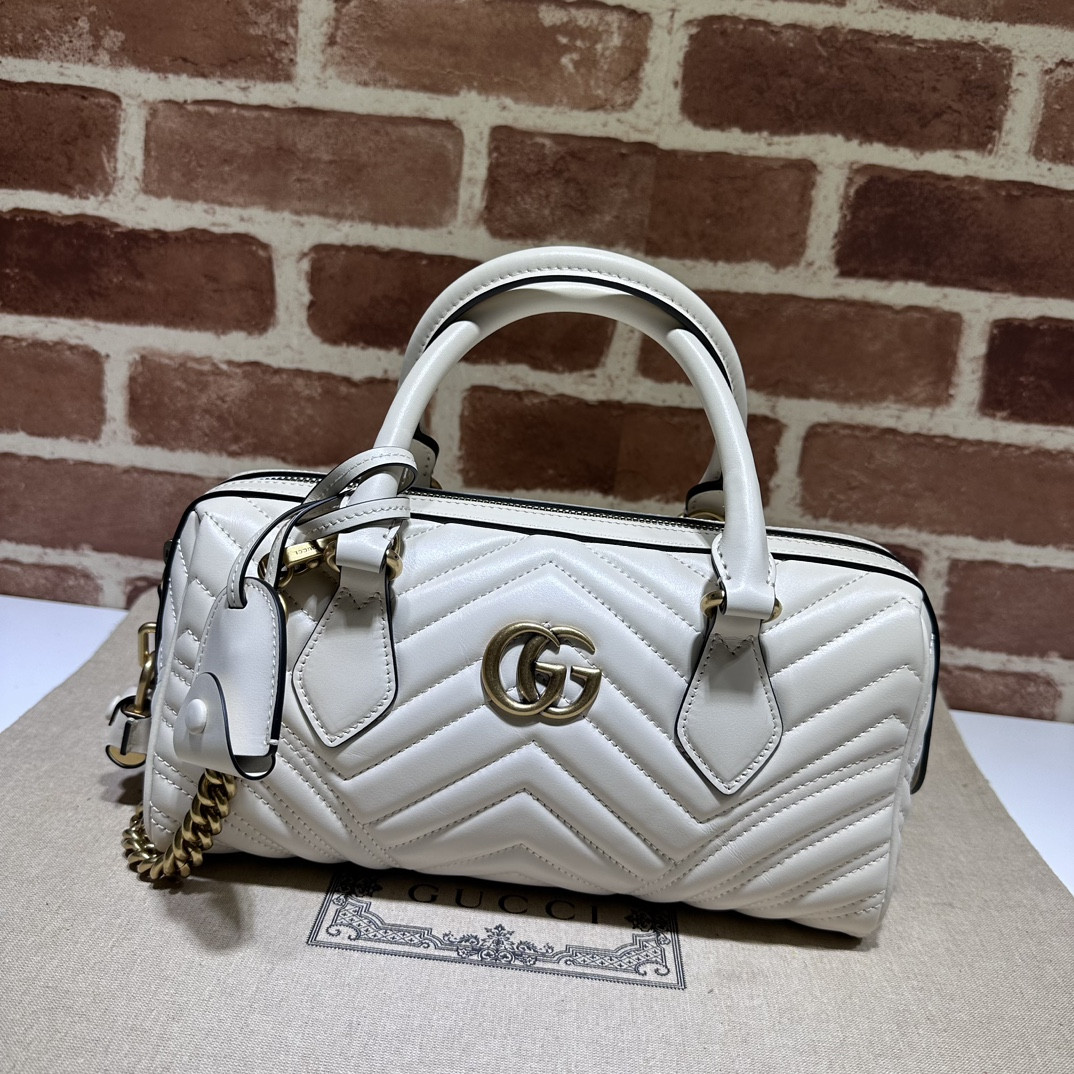 G*u*i GG Marmont small top handle bag 27x13.5x10cm