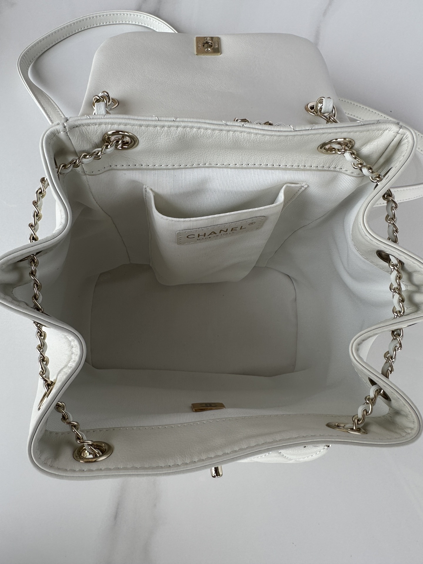 Ch*el Backpack 23x21x13cm