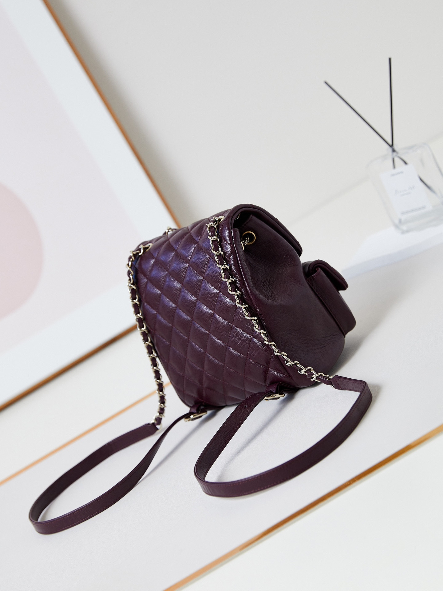 Ch*el Backpack 21x20x12cm