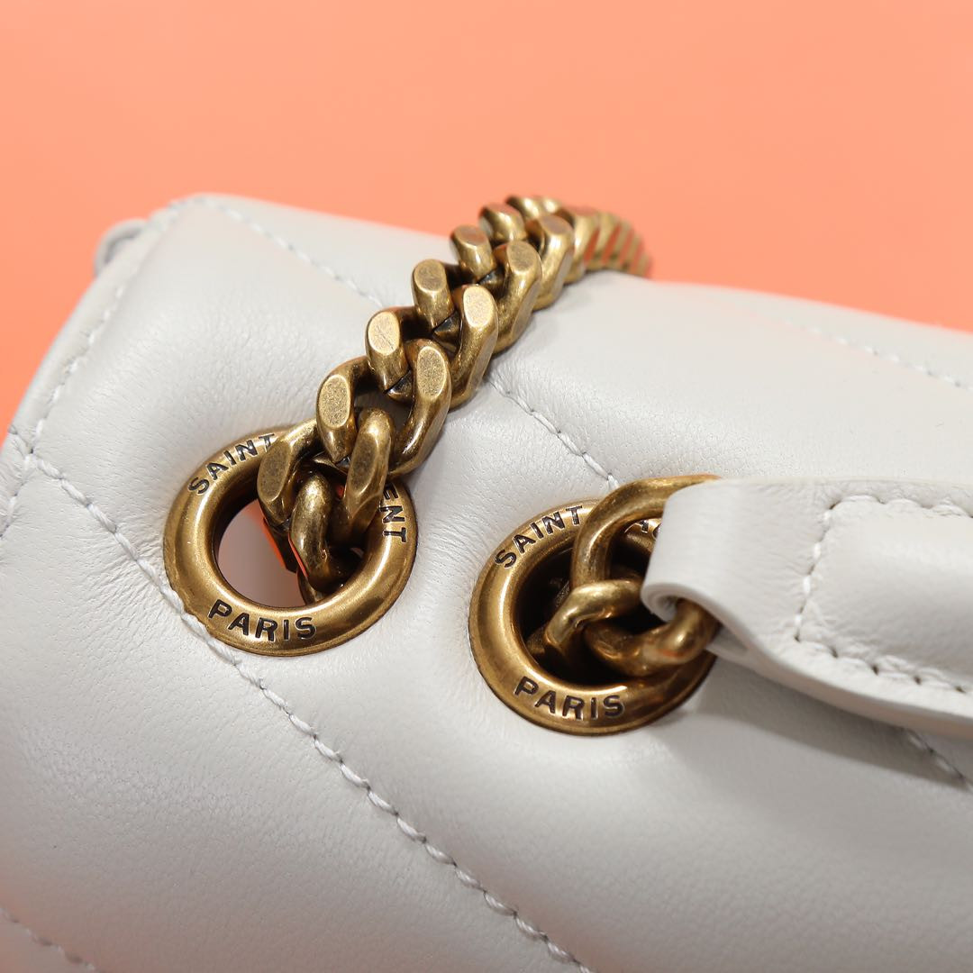 Y*L LOULOU small in MATELASSÉ lambskin 24x14x6cm