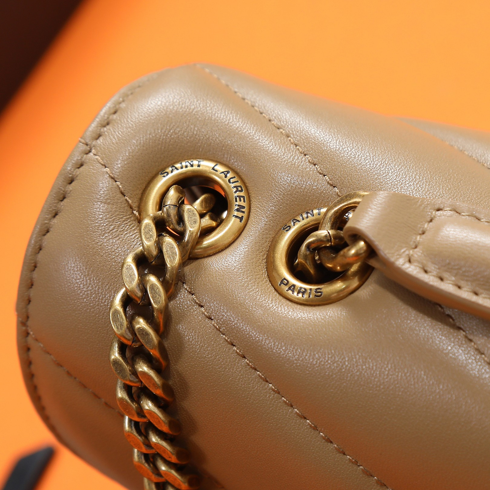 Y*L LOULOU small in MATELASSÉ lambskin 24x14x6cm