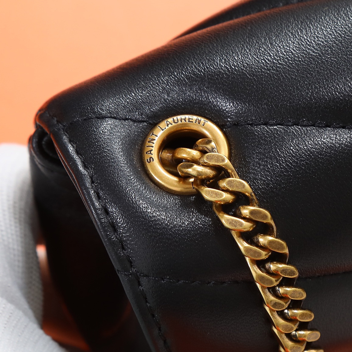 Y*L LOULOU MINI in lambskin 20X12X5cm