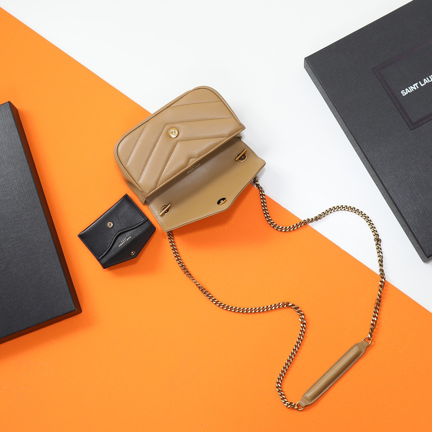 Y*L LOULOU MINI in lambskin 20X12X5cm