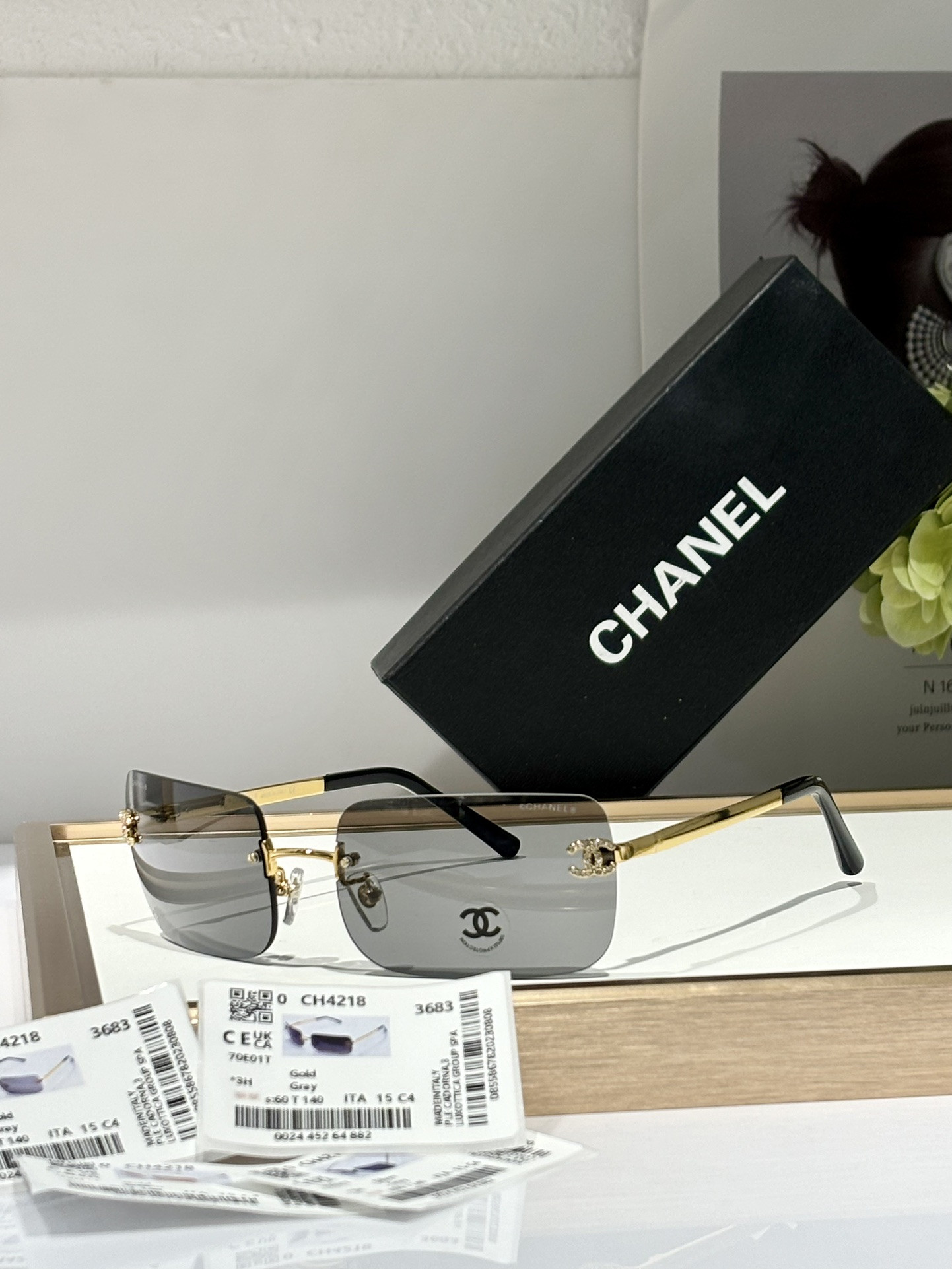 Ch*el Glasses CH4218 60-19-14