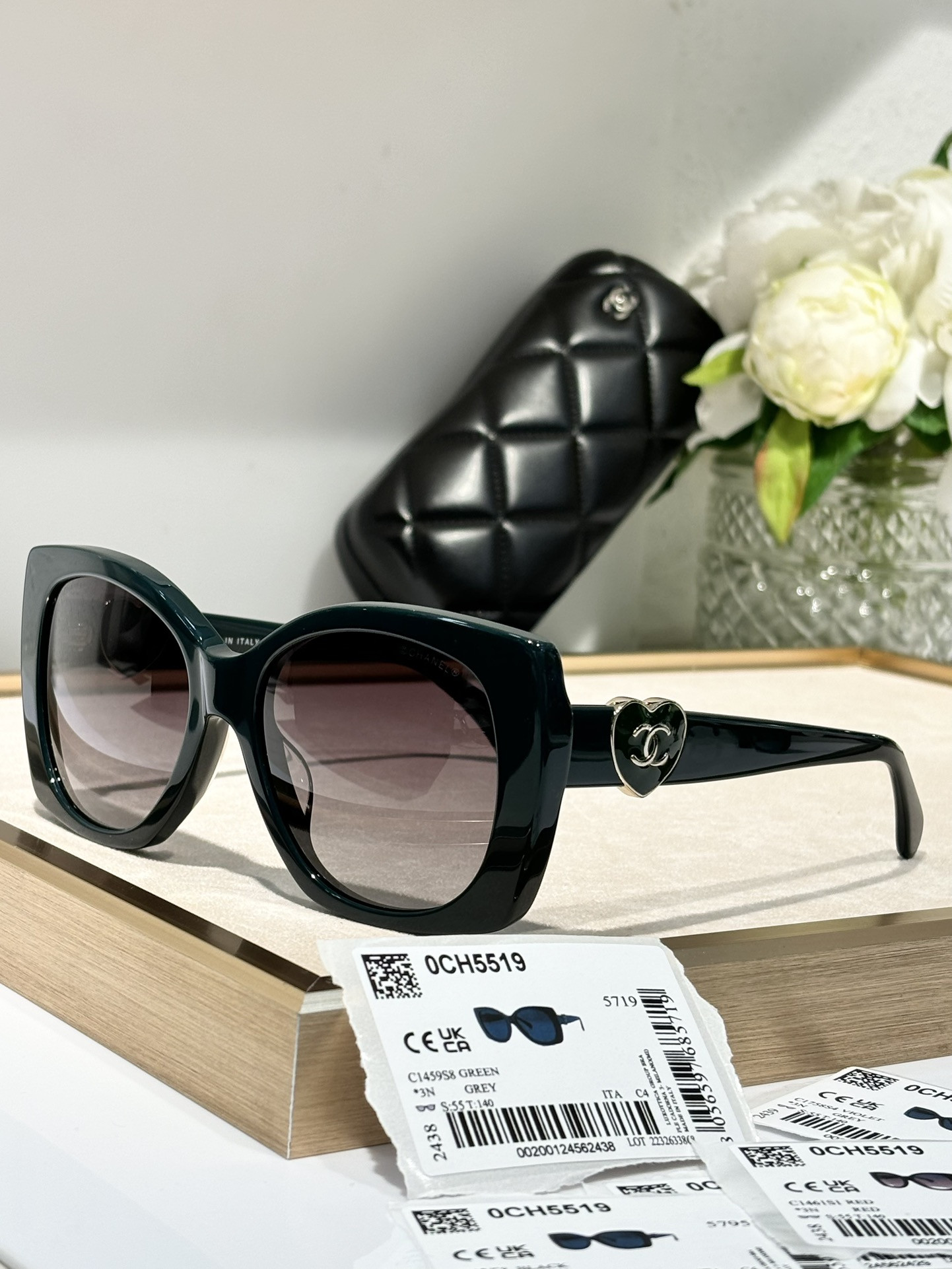 Ch*el Glasses 5519 55-17-140