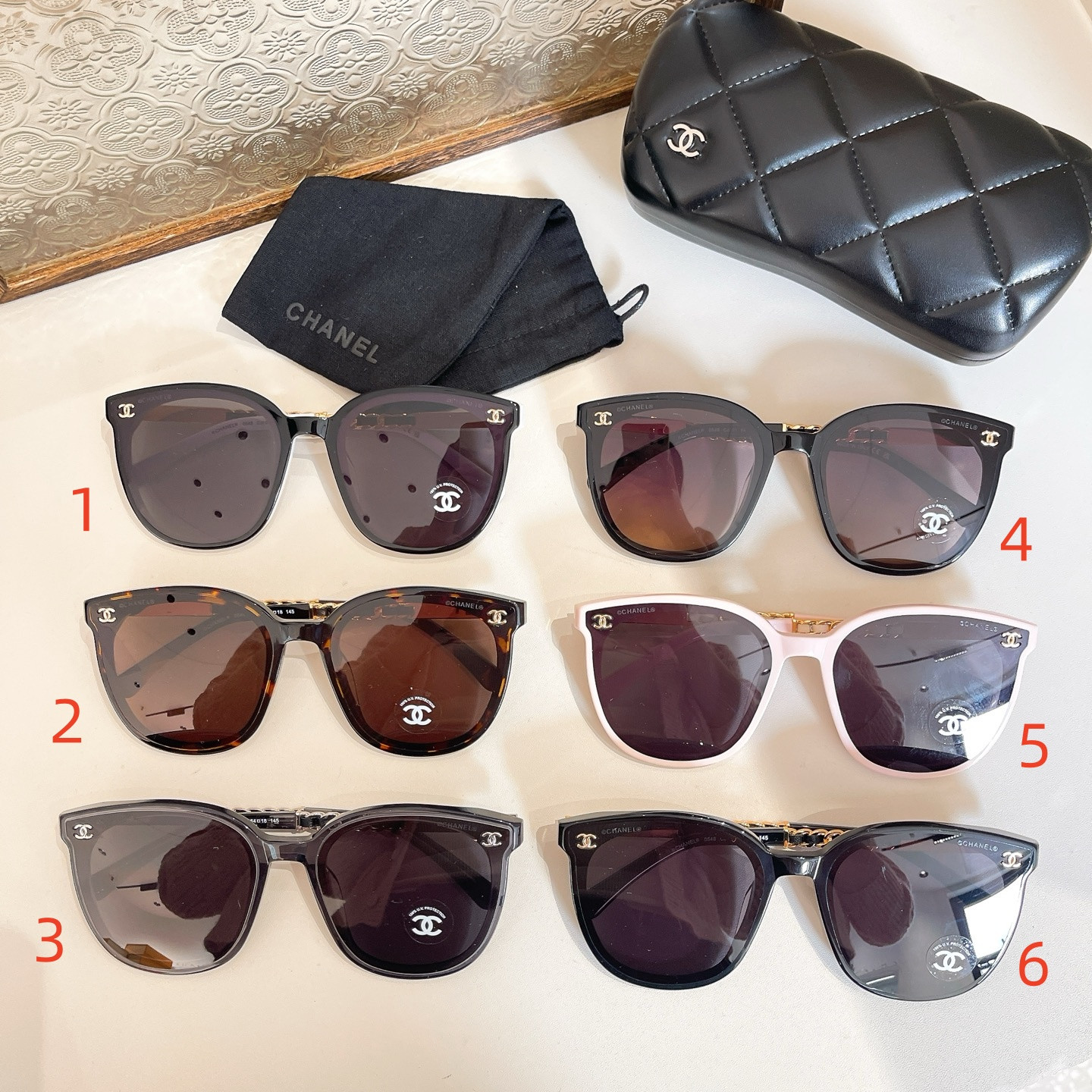 Ch*el Glasses EL0548 54-18-140