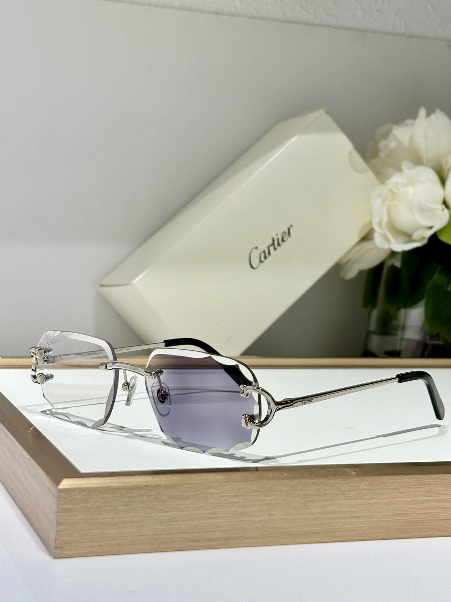 Ca*t*er Glasses Photochromic lenses CT0092 55-18-145