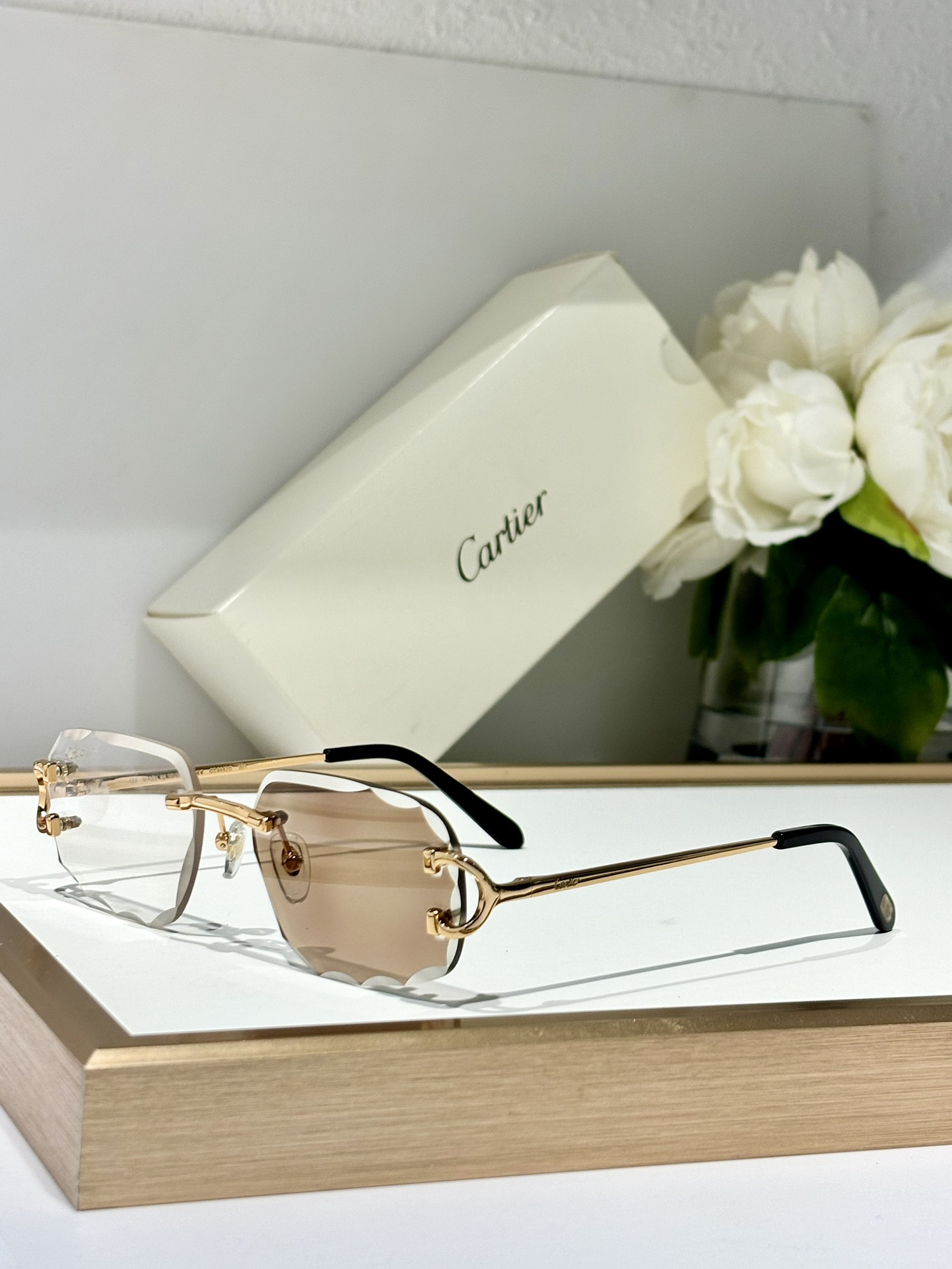 Ca*t*er Glasses Photochromic lenses CT0092 55-18-145