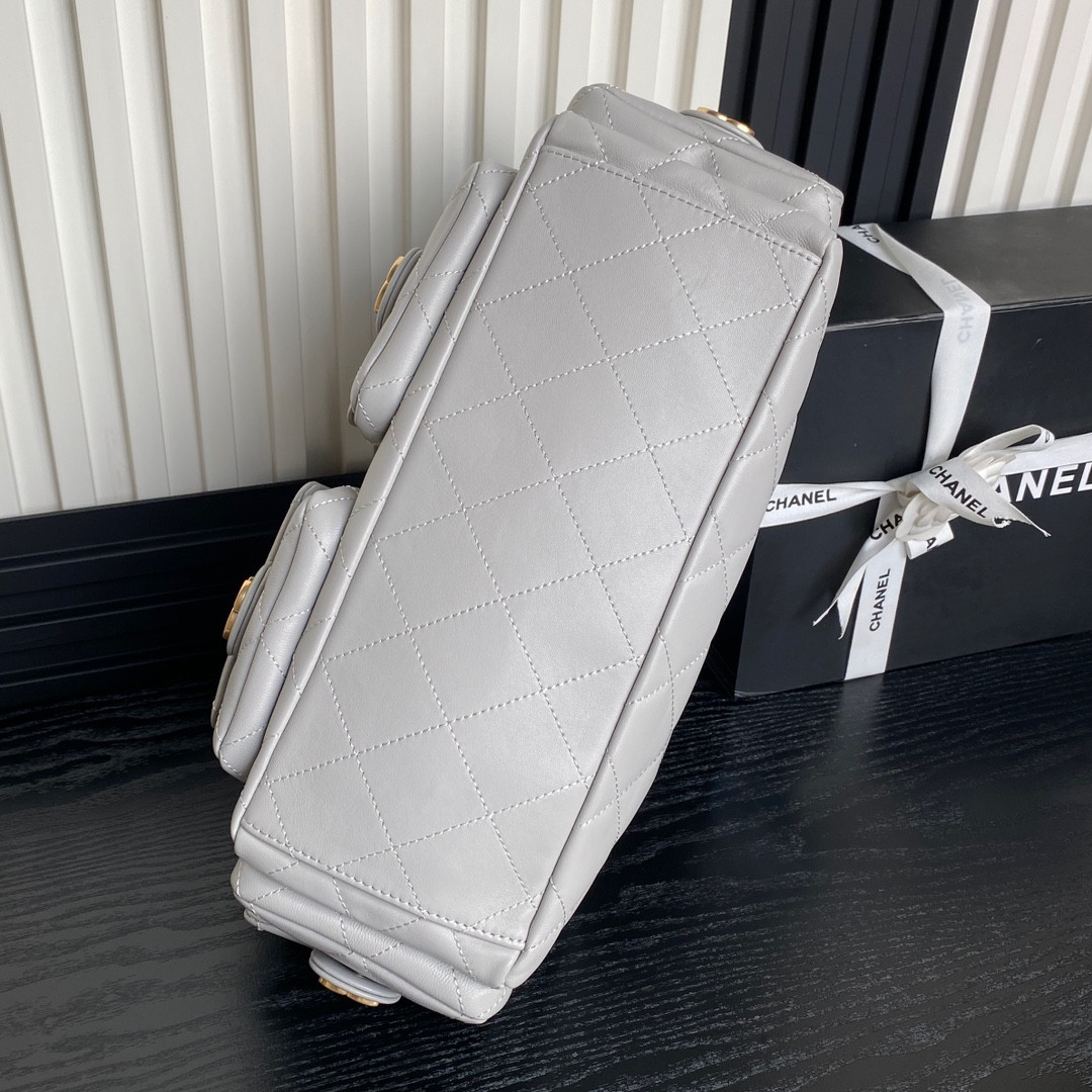 Ch*el 25c Maxi Hobo Bag 27×35×18cm