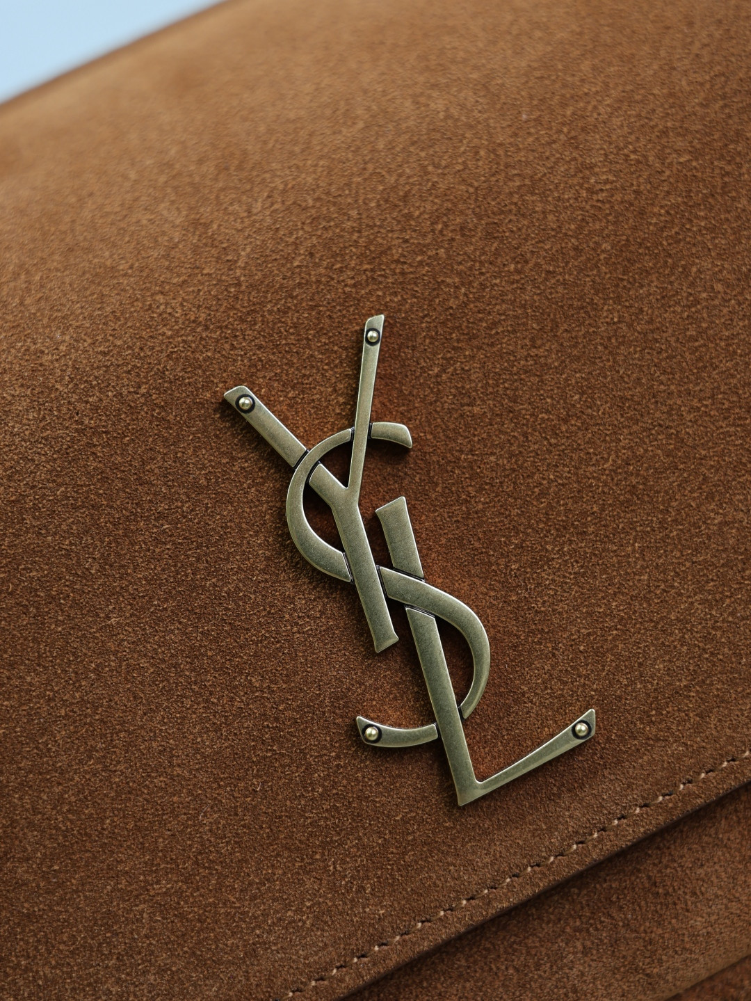 Y*L NIKI satchel in suede 21.5x16x9cm