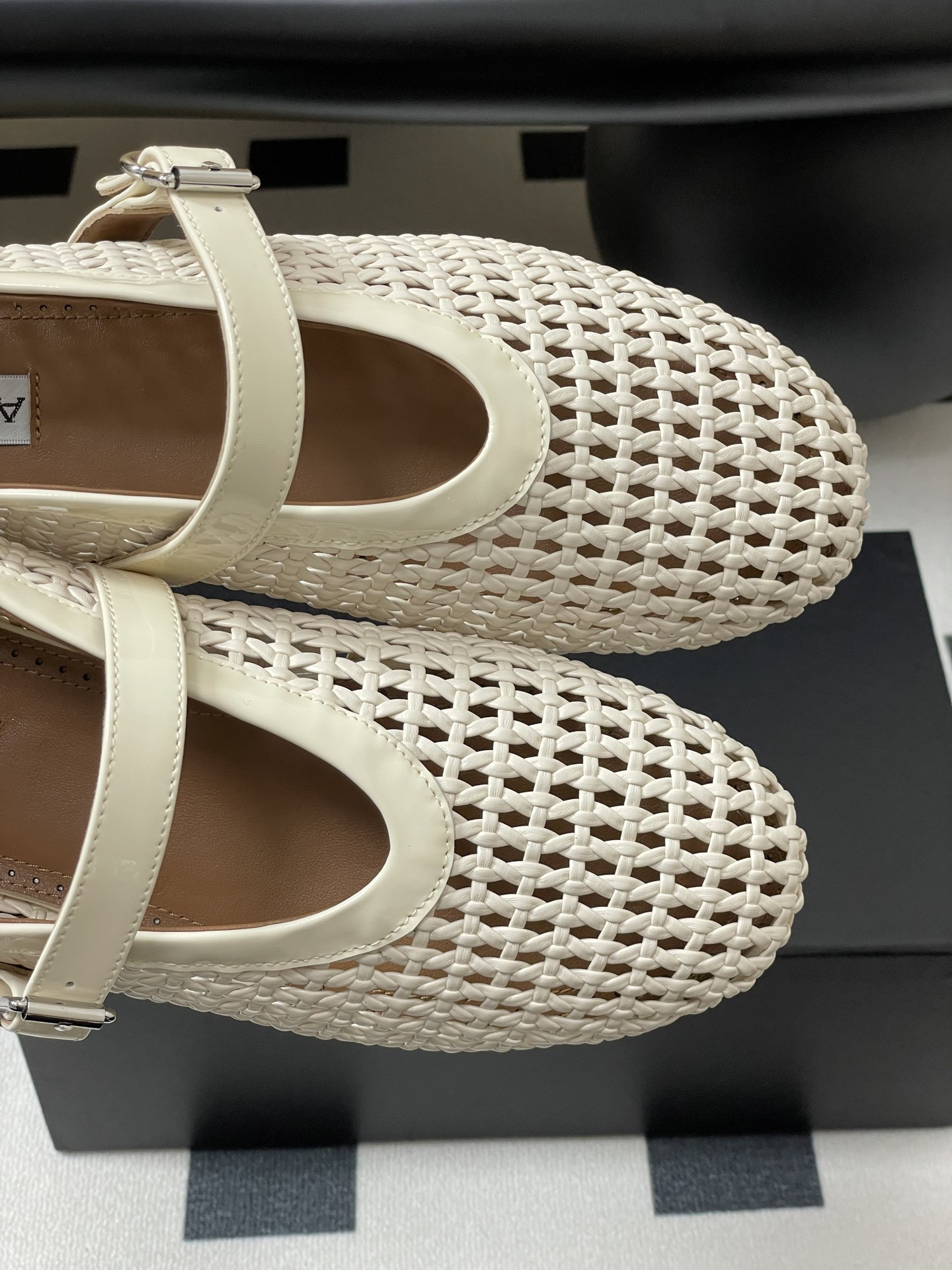 UA Alaïa BRAIDED BALLET FLATS(Customized Size 7-10 days production time)