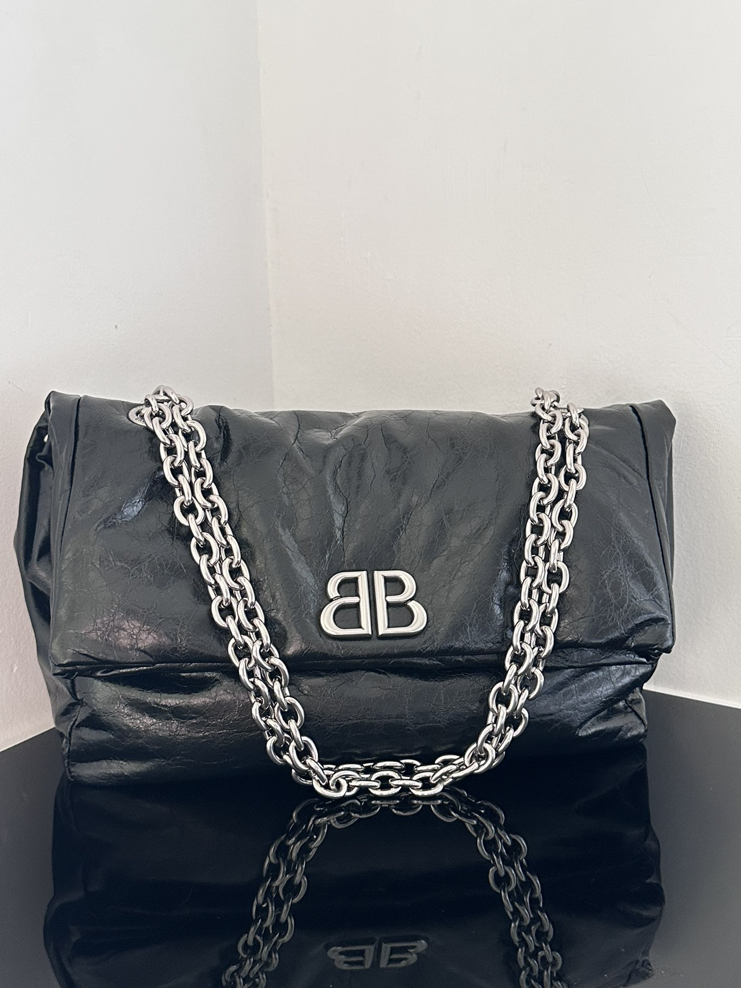 Ba*len*cia*ga Monaco Chain Bag Small 27.9x18x9.9cm