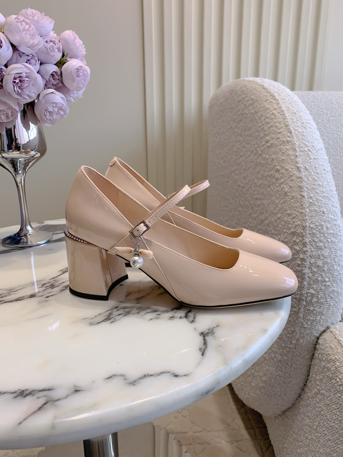 UA Ji*y Ch* Wave Mary Jane 7cm