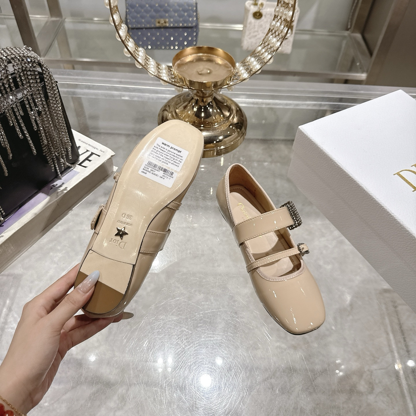 UA D*0r D-Romance Ballet Flat